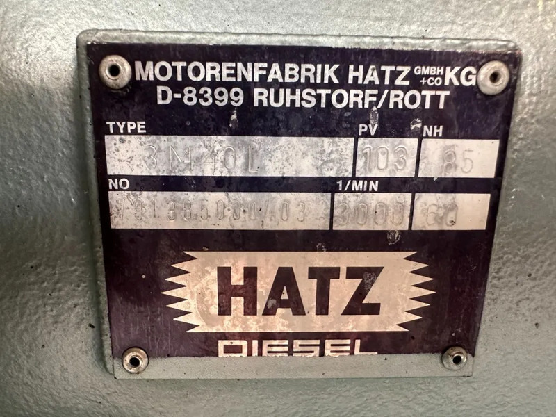Hatz 3M40L Mecc Alte Spa 40 kVA generatorset ex Emergency ! 22 hours ! - Elektrický generátor: obrázok 3 Hatz 3M40L Mecc Alte Spa 40 kVA generatorset ex Emergency ! 22 hours ! - Elektrický generátor: obrázok 3