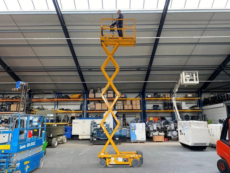 Haulotte Optimum 8 Elektrische Schaarhoogwerker 7.8 meter werkhoogte als nieuw ! 28 uur ! - Samohybná plošiny: obrázok 4 Haulotte Optimum 8 Elektrische Schaarhoogwerker 7.8 meter werkhoogte als nieuw ! 28 uur ! - Samohybná plošiny: obrázok 4