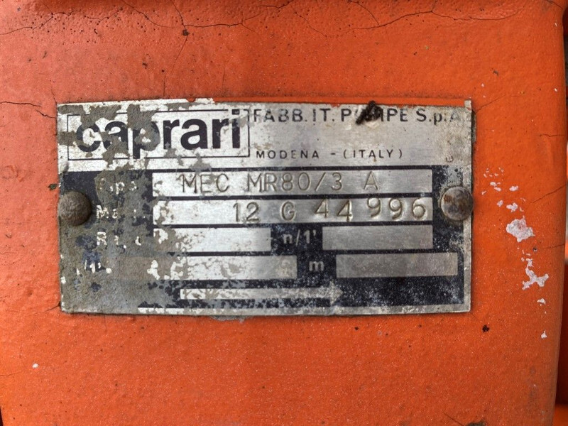 Čerpadlo na vodu Iveco 8061 I 25.00 Waterpomp Caprari 144 m3 / h 12 Bar Mobiele Beregenings pompset: obrázok 8 Čerpadlo na vodu Iveco 8061 I 25.00 Waterpomp Caprari 144 m3 / h 12 Bar Mobiele Beregenings pompset: obrázok 8