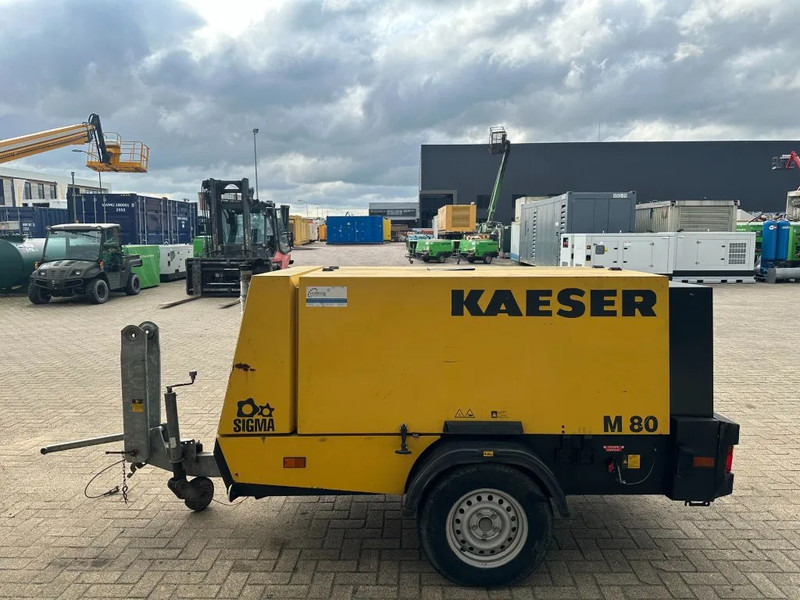 Kaeser M80 Kubota 8.1 m3 / min 7 Bar 55 kW Mobiele Silent Diesel Compressor - Vzduchový kompresor: obrázok 5 Kaeser M80 Kubota 8.1 m3 / min 7 Bar 55 kW Mobiele Silent Diesel Compressor - Vzduchový kompresor: obrázok 5