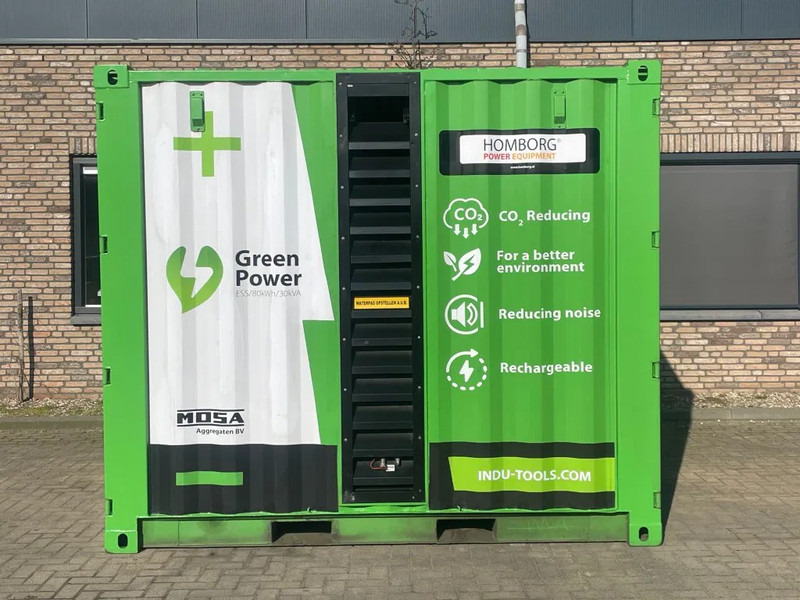 MOSA Hybride Perkins 66 kVA / 80 KWh accupakket - Elektrický generátor: obrázok 1 MOSA Hybride Perkins 66 kVA / 80 KWh accupakket - Elektrický generátor: obrázok 1