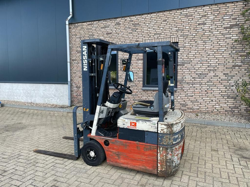 Elektrický vysokozdvižný vozík Nissan NX01L13U Elektra 1.25 ton Triplex Freelift Heftruck: obrázok 20