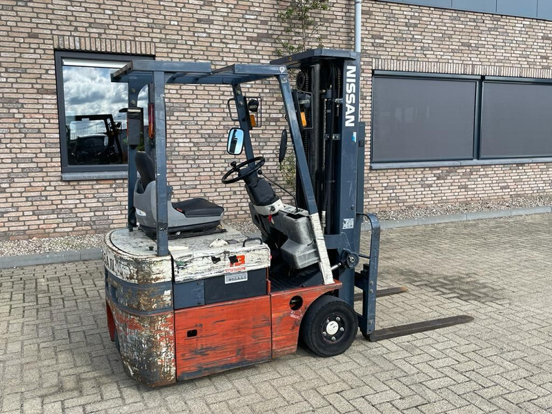 Elektrický vysokozdvižný vozík Nissan NX01L13U Elektra 1.25 ton Triplex Freelift Heftruck: obrázok 14