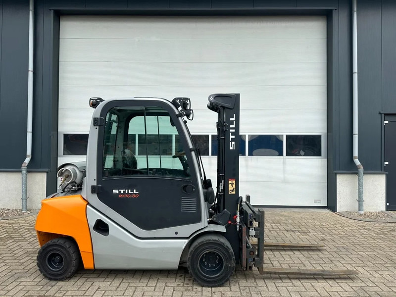 Still RX70-30T 3 ton Duplex Freelift Sideshift Positioner Vorkenversteller LPG Heftruck 2017 - Plynový vysokozdvižný vozík: obrázok 2 Still RX70-30T 3 ton Duplex Freelift Sideshift Positioner Vorkenversteller LPG Heftruck 2017 - Plynový vysokozdvižný vozík: obrázok 2