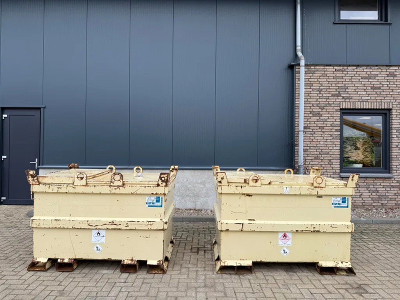 Tolsma Kiwa IBC 1150 liter Dieseltank Milieutank - Lodny kontajner: obrázok 1 Tolsma Kiwa IBC 1150 liter Dieseltank Milieutank - Lodny kontajner: obrázok 1