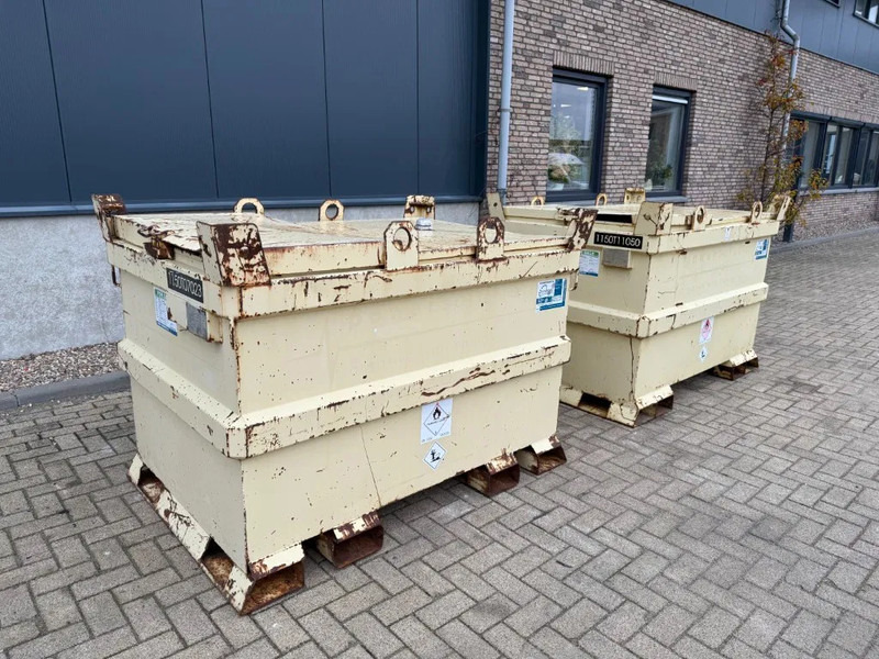 Tolsma Kiwa IBC 1150 liter Dieseltank Milieutank - Lodny kontajner: obrázok 5 Tolsma Kiwa IBC 1150 liter Dieseltank Milieutank - Lodny kontajner: obrázok 5