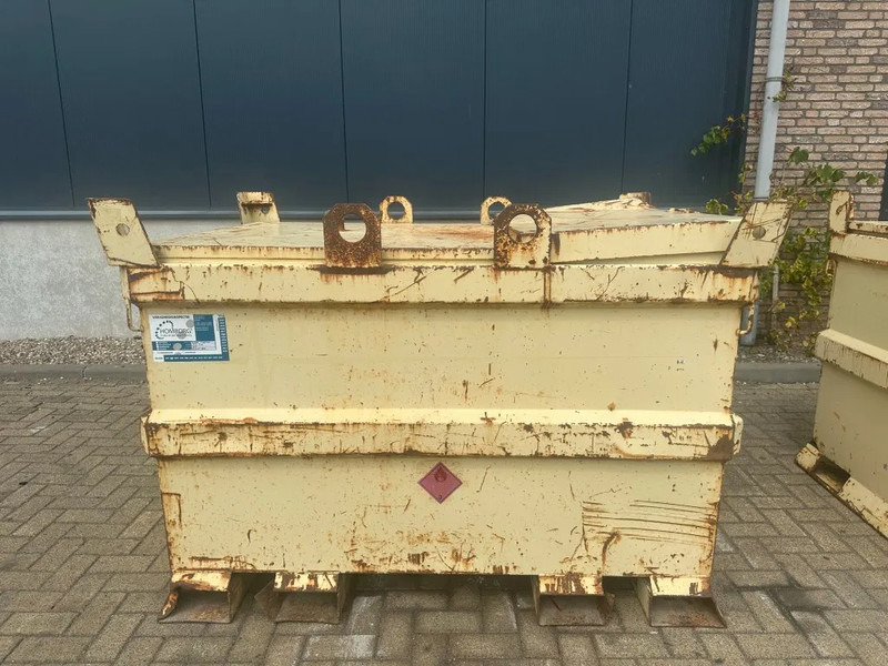 Tolsma Kiwa IBC 1150 liter Dieseltank Milieutank - Lodny kontajner: obrázok 1 Tolsma Kiwa IBC 1150 liter Dieseltank Milieutank - Lodny kontajner: obrázok 1