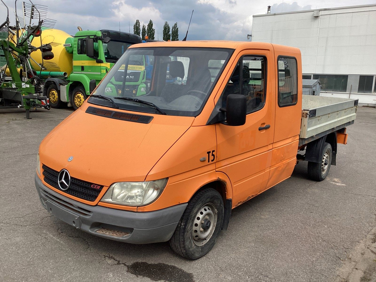 Mercedes-Benz Sprinter Pritsche Doka 211 CDI - Dodávka valník, Dodávkа s dvojitou kabínou: obrázok 1 Mercedes-Benz Sprinter Pritsche Doka 211 CDI - Dodávka valník, Dodávkа s dvojitou kabínou: obrázok 1