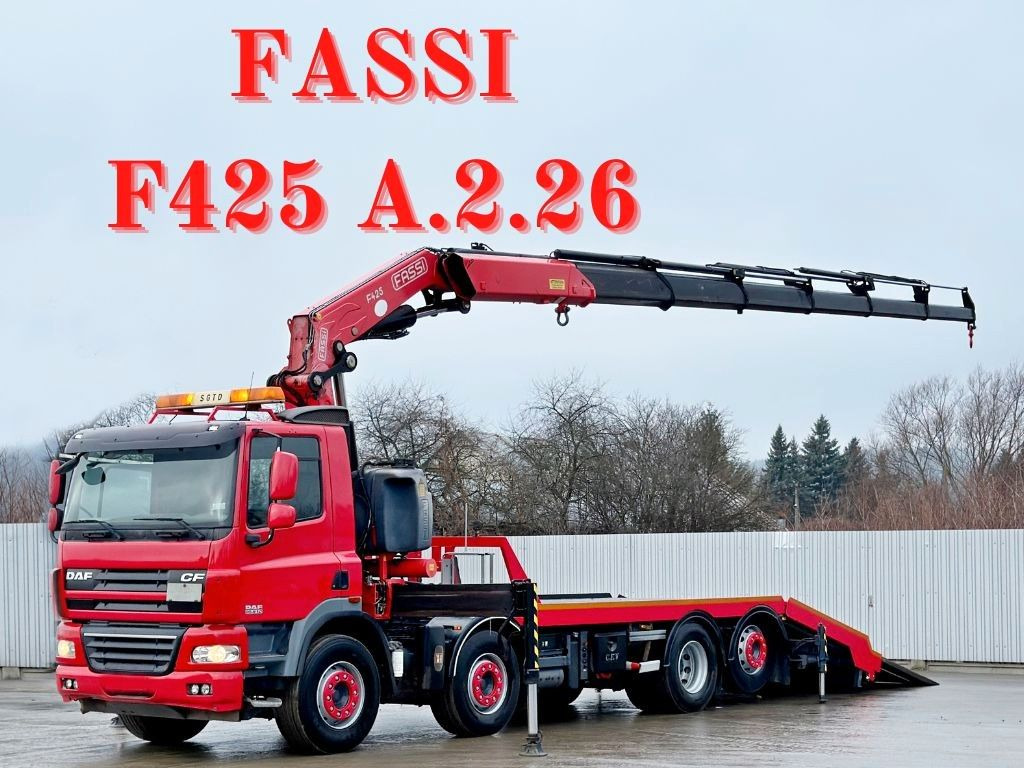 DAF 85.510*ABSCHLEPPWAGEN 8,00m+ FASSI F4 A.2.26 - Auto s hydraulickou rukou: obrázok 1 DAF 85.510*ABSCHLEPPWAGEN 8,00m+ FASSI F4 A.2.26 - Auto s hydraulickou rukou: obrázok 1