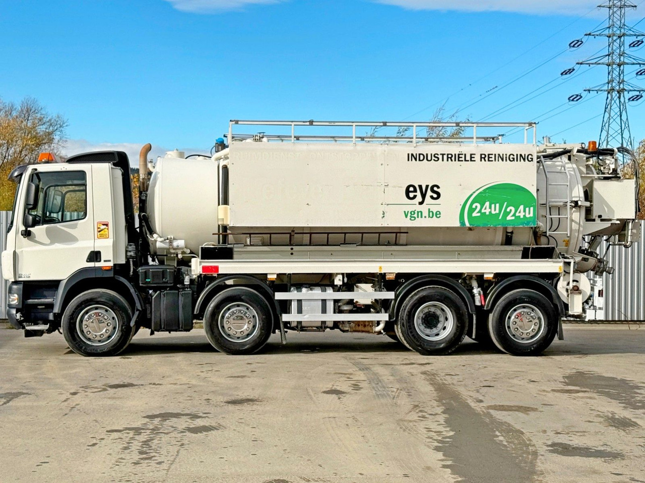 DAF CF 85.410 * Saug und Spülwagen +FUNK - Fekálne vozidlo: obrázok 4 DAF CF 85.410 * Saug und Spülwagen +FUNK - Fekálne vozidlo: obrázok 4