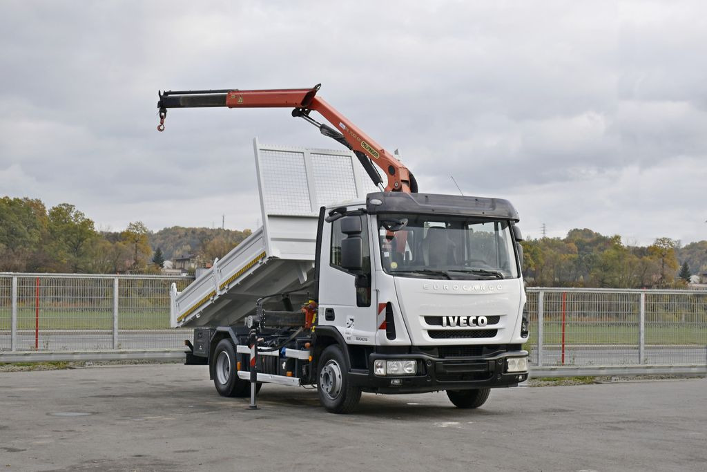 Iveco EUROCARGO 100E19 +PK 7001 H + FUNK * TOPZUSTAND - Auto s hydraulickou rukou, Sklápač: obrázok 2 Iveco EUROCARGO 100E19 +PK 7001 H + FUNK * TOPZUSTAND - Auto s hydraulickou rukou, Sklápač: obrázok 2