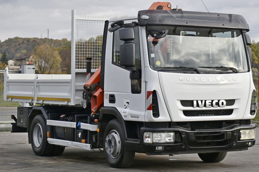 Iveco EUROCARGO 100E19 +PK 7001 H + FUNK * TOPZUSTAND - Auto s hydraulickou rukou, Sklápač: obrázok 4 Iveco EUROCARGO 100E19 +PK 7001 H + FUNK * TOPZUSTAND - Auto s hydraulickou rukou, Sklápač: obrázok 4