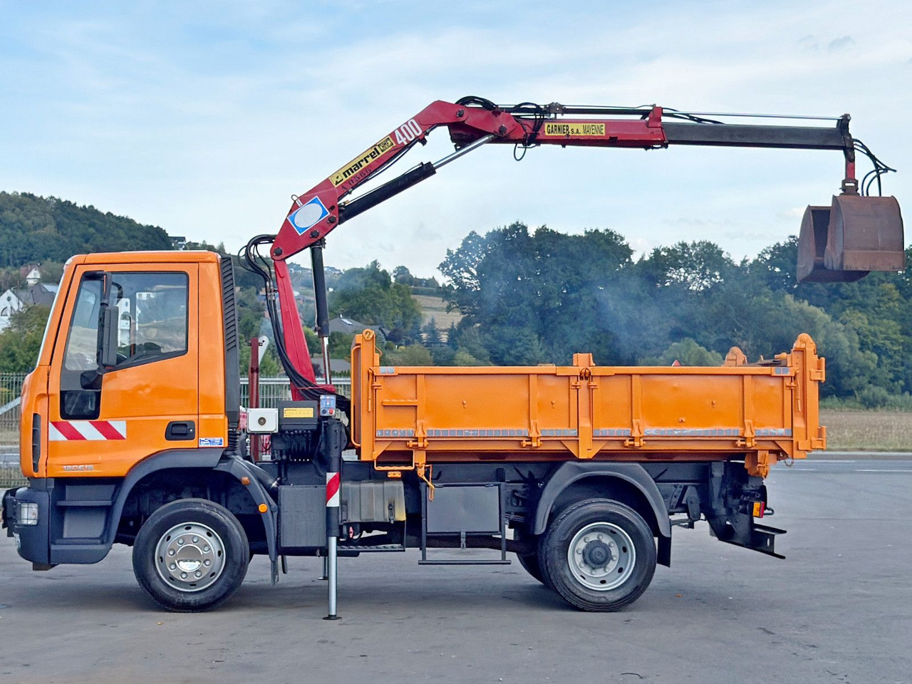 Iveco EUROCARGO 120E18 * HMF 403 K1 * TOPZUSTAND - Auto s hydraulickou rukou, Sklápač: obrázok 5 Iveco EUROCARGO 120E18 * HMF 403 K1 * TOPZUSTAND - Auto s hydraulickou rukou, Sklápač: obrázok 5