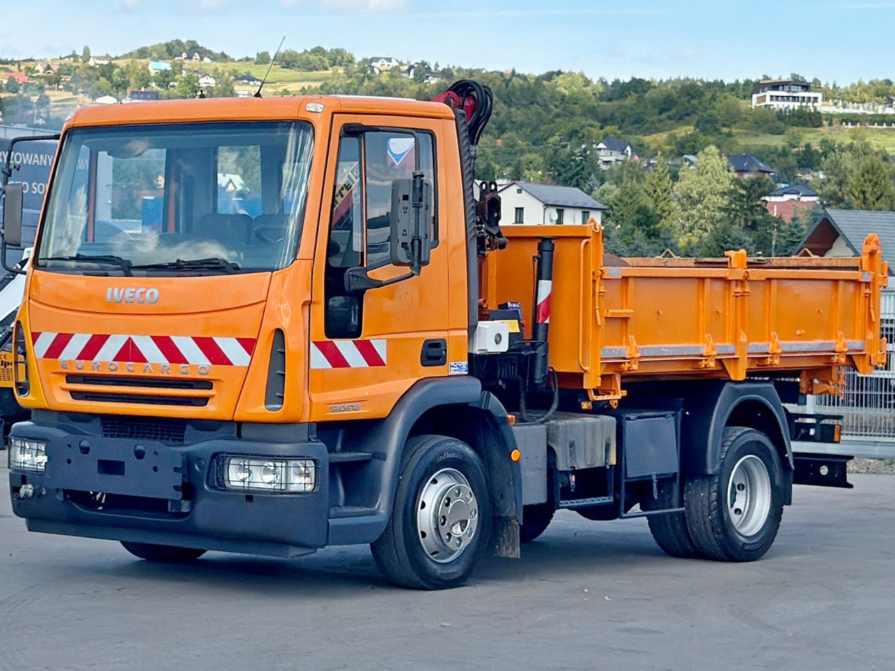Iveco EUROCARGO 120E18 * HMF 403 K1 * TOPZUSTAND - Auto s hydraulickou rukou, Sklápač: obrázok 4 Iveco EUROCARGO 120E18 * HMF 403 K1 * TOPZUSTAND - Auto s hydraulickou rukou, Sklápač: obrázok 4