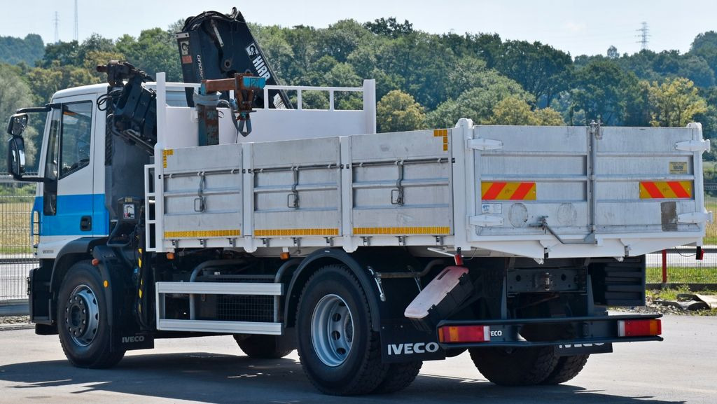 Auto s hydraulickou rukou, Sklápač Iveco Eurocargo 180E28 *HIAB 122 B-2 DUO* TOPZUSTAND: obrázok 7