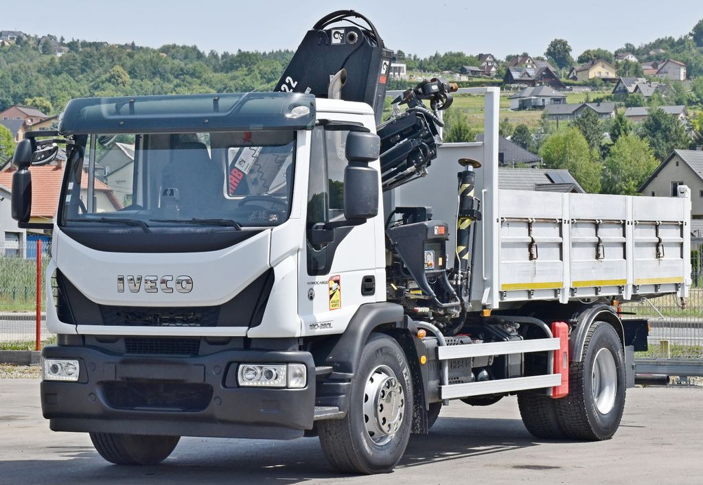 Iveco Eurocargo 190-280L *HIAB 122 B-2 HIDUO + FUNK - Auto s hydraulickou rukou, Sklápač: obrázok 3 Iveco Eurocargo 190-280L *HIAB 122 B-2 HIDUO + FUNK - Auto s hydraulickou rukou, Sklápač: obrázok 3