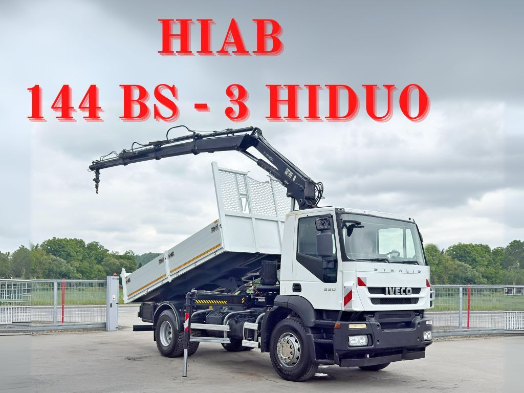 Iveco STRALIS 330 *HIAB 144 BS-3 HIDUO* TOPZUSTAND - Auto s hydraulickou rukou: obrázok 1 Iveco STRALIS 330 *HIAB 144 BS-3 HIDUO* TOPZUSTAND - Auto s hydraulickou rukou: obrázok 1