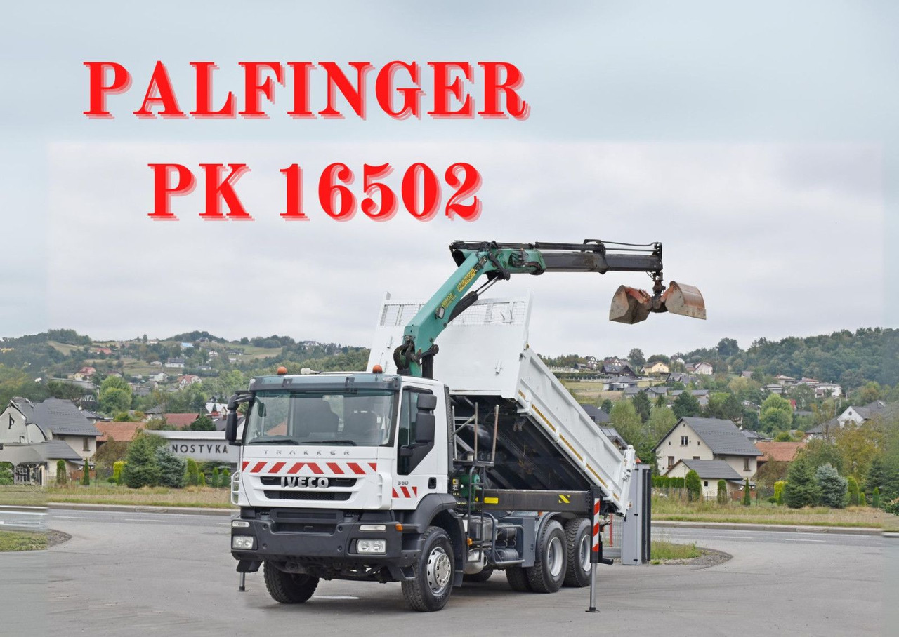 Iveco TRAKKER 360 * Kipper 5,20m* PK 16502 / FUNK*6x4 - Auto s hydraulickou rukou: obrázok 1 Iveco TRAKKER 360 * Kipper 5,20m* PK 16502 / FUNK*6x4 - Auto s hydraulickou rukou: obrázok 1