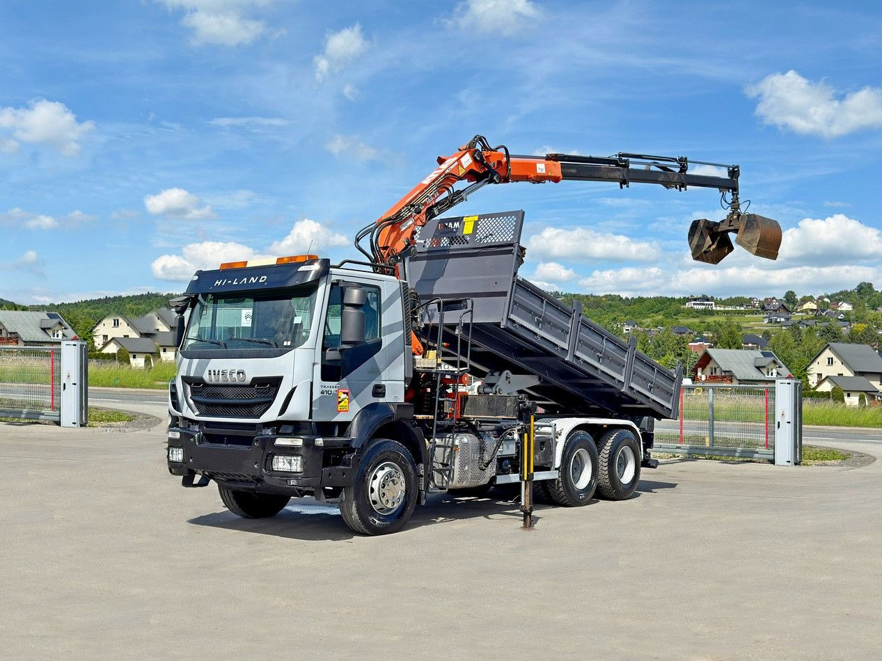Iveco TRAKKER 410*Kipper 5,20m*ATLAS 165.2E * FUNK/6x4 Iveco TRAKKER 410*Kipper 5,20m*ATLAS 165.2E * FUNK/6x4 - Sklápač, Auto s hydraulickou rukou: obrázok 2 Iveco TRAKKER 410*Kipper 5,20m*ATLAS 165.2E * FUNK/6x4 Iveco TRAKKER 410*Kipper 5,20m*ATLAS 165.2E * FUNK/6x4 - Sklápač, Auto s hydraulickou rukou: obrázok 2