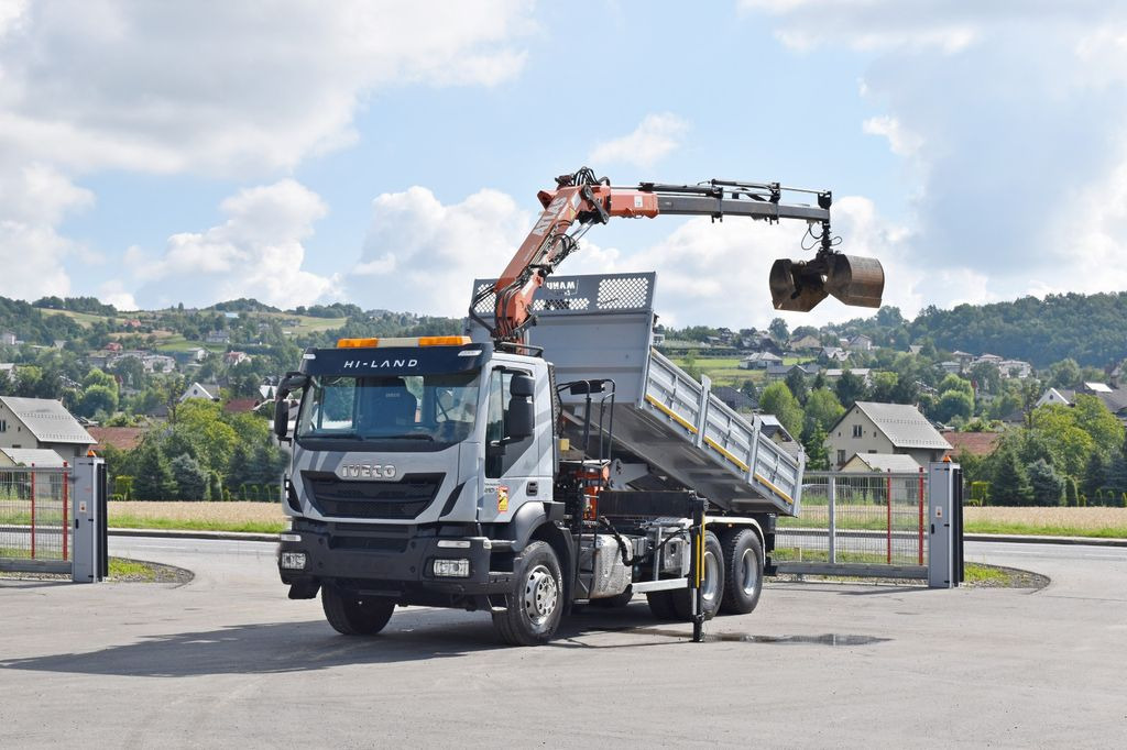 Iveco TRAKKER 410*Kipper 5,20m*ATLAS 165.2E * FUNK/6x4 - Sklápač, Auto s hydraulickou rukou: obrázok 2 Iveco TRAKKER 410*Kipper 5,20m*ATLAS 165.2E * FUNK/6x4 - Sklápač, Auto s hydraulickou rukou: obrázok 2