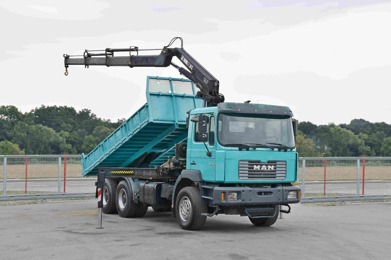 MAN 27-314 * HIAB 220 C - 3 + FUNK * 6x4 - Sklápač, Auto s hydraulickou rukou: obrázok 2 MAN 27-314 * HIAB 220 C - 3 + FUNK * 6x4 - Sklápač, Auto s hydraulickou rukou: obrázok 2