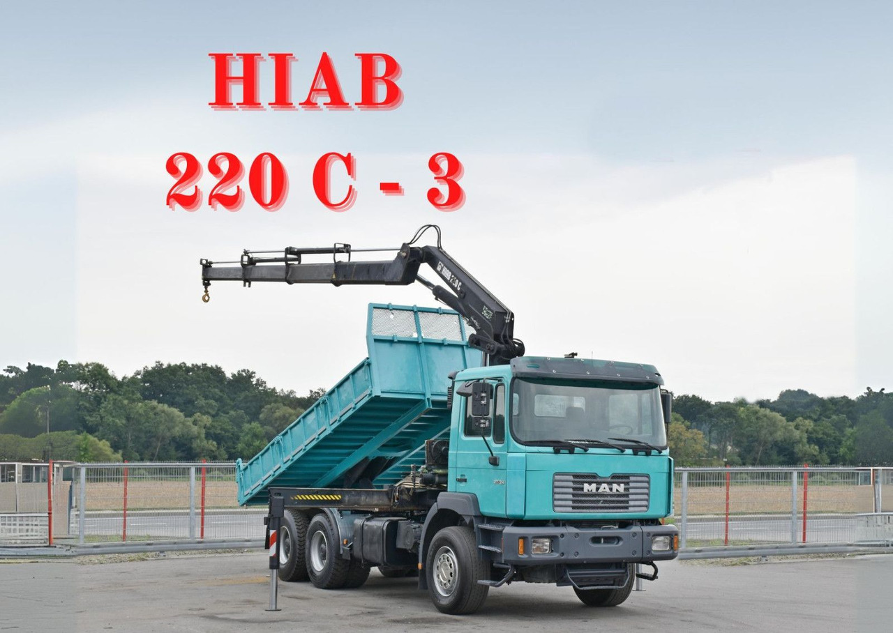 MAN 27-314 * HIAB 220 C - 3 + FUNK * 6x4 - Auto s hydraulickou rukou: obrázok 1 MAN 27-314 * HIAB 220 C - 3 + FUNK * 6x4 - Auto s hydraulickou rukou: obrázok 1