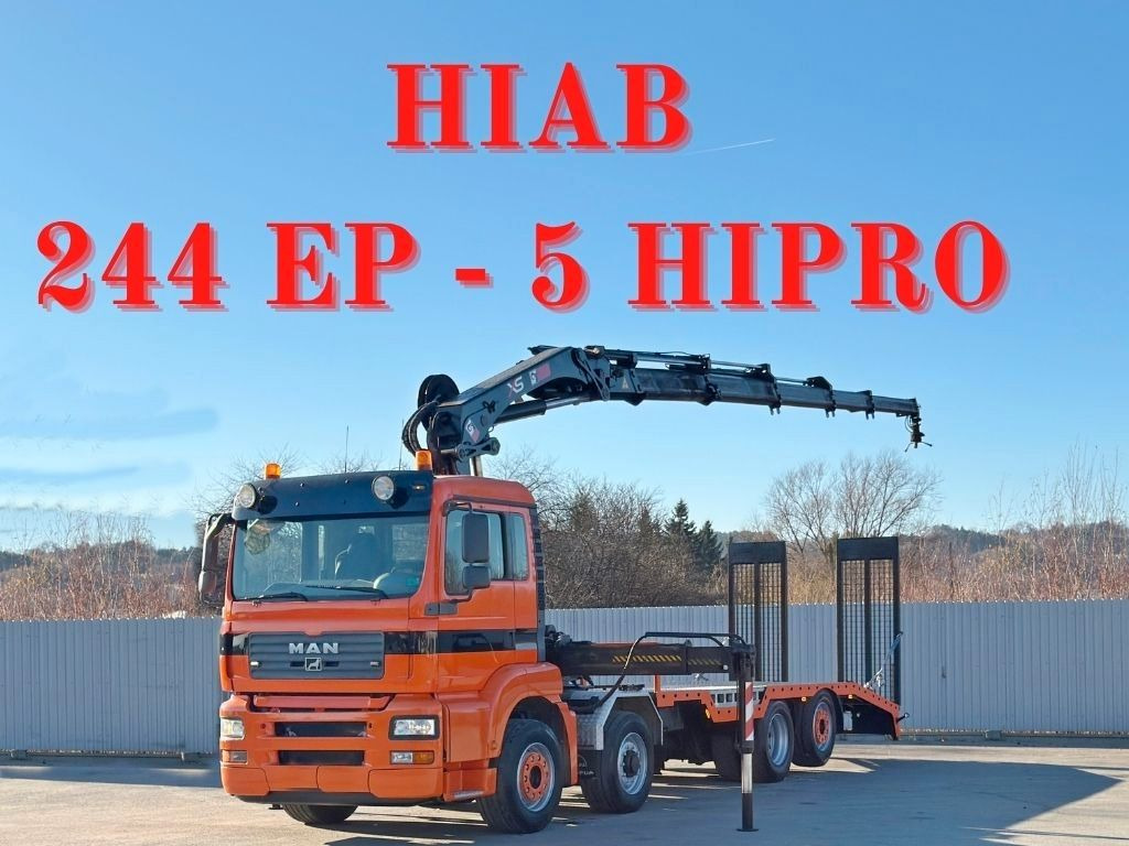 MAN TGA 35.480 / HIAB 244 EP - 5 HIPRO - Auto s hydraulickou rukou: obrázok 1 MAN TGA 35.480 / HIAB 244 EP - 5 HIPRO - Auto s hydraulickou rukou: obrázok 1