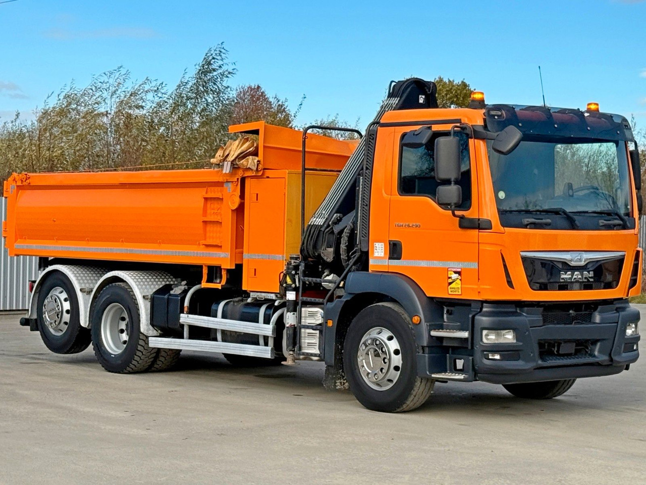 MAN TGM 26.290* KIPPER 4,60m*HIAB 111 B-3 HIDUO/FUNK - Auto s hydraulickou rukou: obrázok 3 MAN TGM 26.290* KIPPER 4,60m*HIAB 111 B-3 HIDUO/FUNK - Auto s hydraulickou rukou: obrázok 3