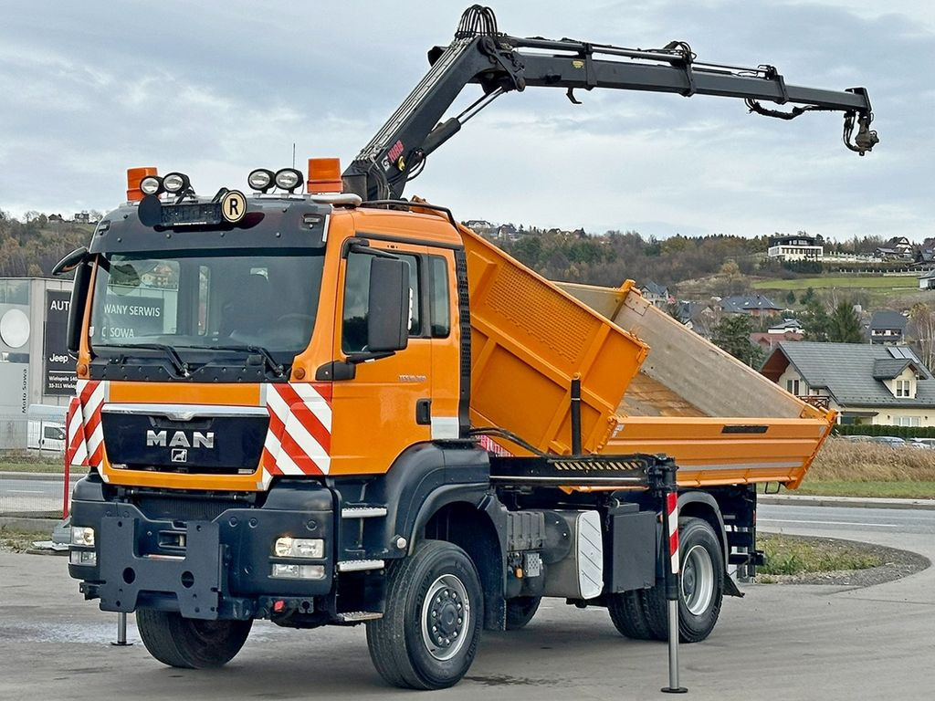 MAN TGS 18.360 * HIAB 099 E-3 HIDUO + FUNK *4x4 - Auto s hydraulickou rukou, Sklápač: obrázok 3 MAN TGS 18.360 * HIAB 099 E-3 HIDUO + FUNK *4x4 - Auto s hydraulickou rukou, Sklápač: obrázok 3
