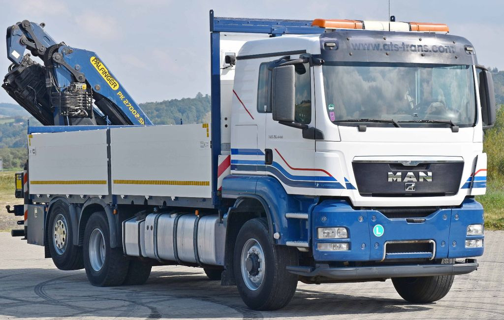 MAN TGS 26.440 *PK 27002 - SH E + JIB PJ060A + FUNK - Auto s hydraulickou rukou, Valníkový/ Plošinový nákladný automobil: obrázok 4 MAN TGS 26.440 *PK 27002 - SH E + JIB PJ060A + FUNK - Auto s hydraulickou rukou, Valníkový/ Plošinový nákladný automobil: obrázok 4