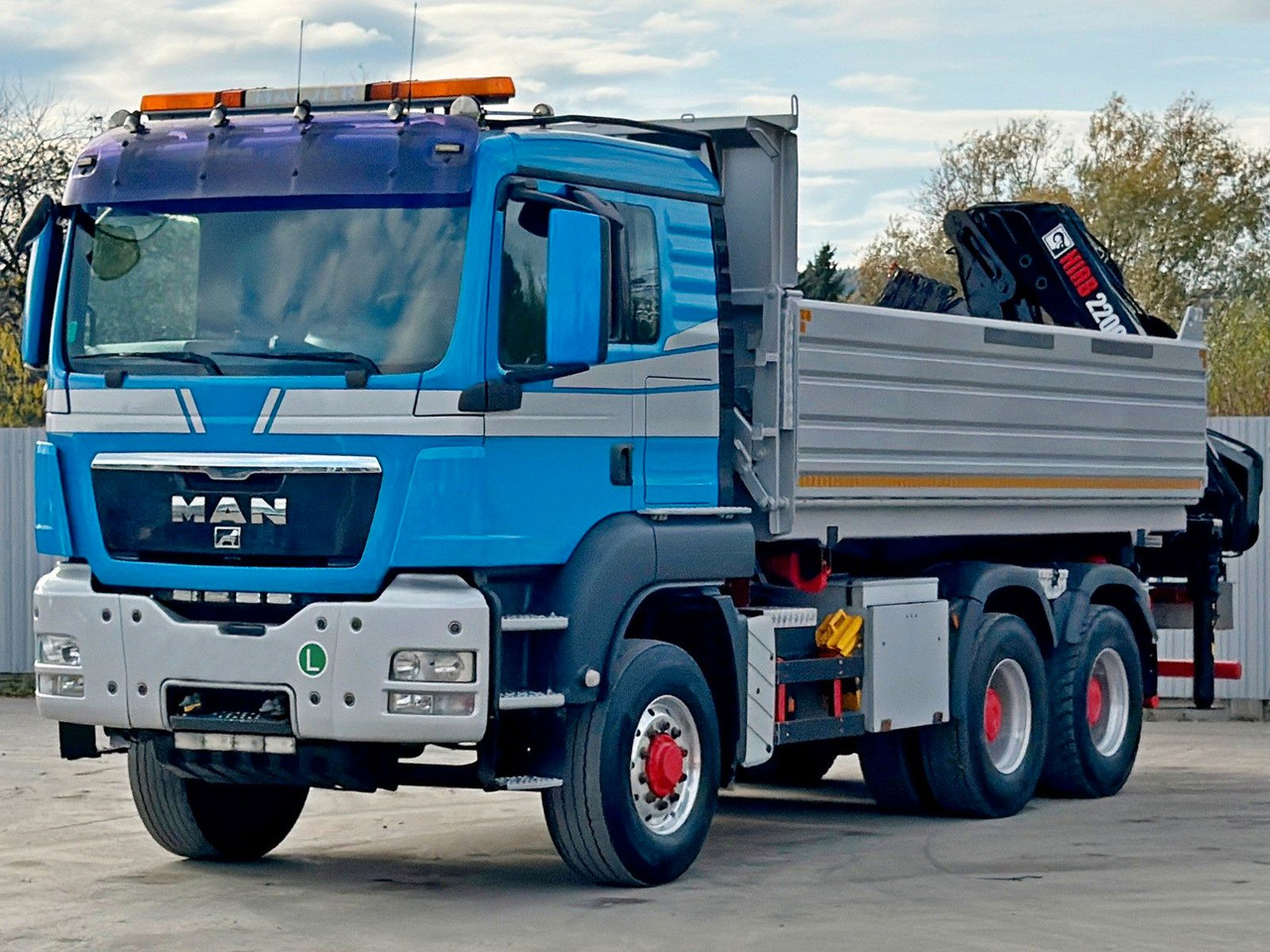 MAN TGS 26.480 * HIAB 220 - C5 + FUNK / 6x6 - Sklápač, Auto s hydraulickou rukou: obrázok 4 MAN TGS 26.480 * HIAB 220 - C5 + FUNK / 6x6 - Sklápač, Auto s hydraulickou rukou: obrázok 4