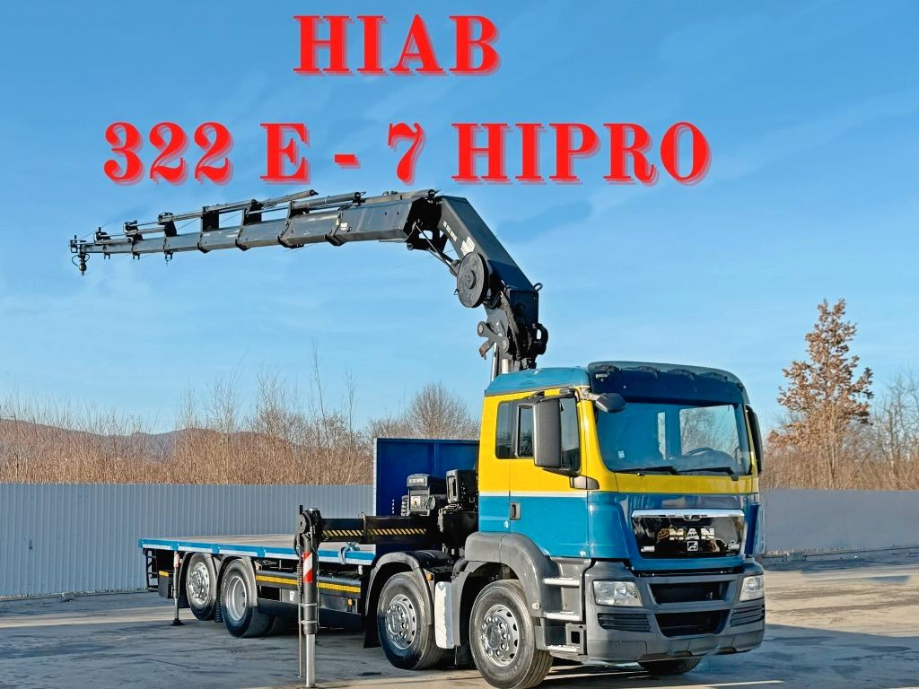 MAN TGS 32.440*Platform 7,20m * HIAB 322 E - 7 HIPRO - Auto s hydraulickou rukou: obrázok 1 MAN TGS 32.440*Platform 7,20m * HIAB 322 E - 7 HIPRO - Auto s hydraulickou rukou: obrázok 1