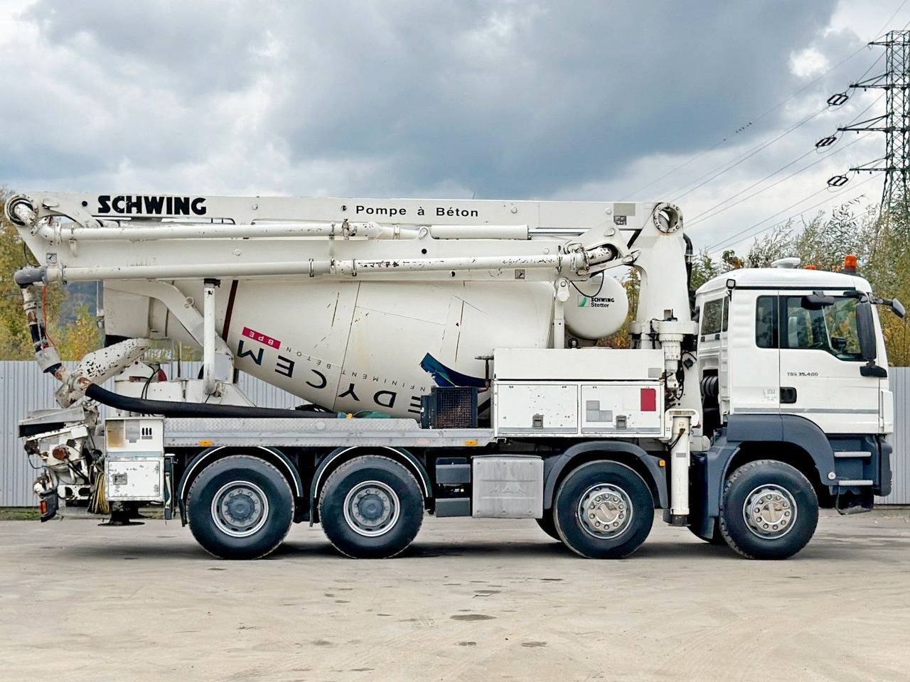 MAN TGS 35.400 BETONPUMPE * 8x4 / TOPZUSTAND - Autočerpadlo: obrázok 5 MAN TGS 35.400 BETONPUMPE * 8x4 / TOPZUSTAND - Autočerpadlo: obrázok 5