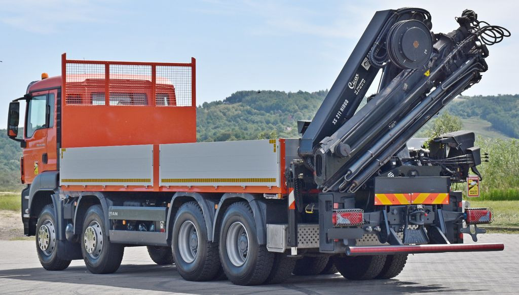 Auto s hydraulickou rukou, Valníkový/ Plošinový nákladný automobil MAN TGS 35.440 * HIAB 211 E-6 HIDUO +FUNK / 8x4 MAN TGS 35.440 * HIAB 211 E-6 HIDUO +FUNK / 8x4: obrázok 7 Auto s hydraulickou rukou, Valníkový/ Plošinový nákladný automobil MAN TGS 35.440 * HIAB 211 E-6 HIDUO +FUNK / 8x4 MAN TGS 35.440 * HIAB 211 E-6 HIDUO +FUNK / 8x4: obrázok 7