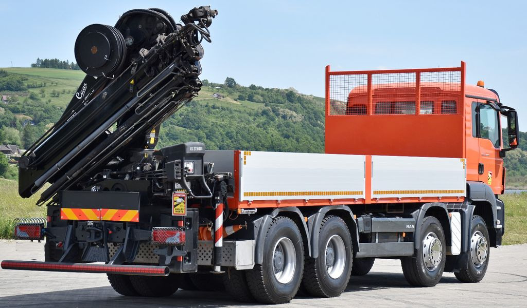 Auto s hydraulickou rukou, Valníkový/ Plošinový nákladný automobil MAN TGS 35.440 * HIAB 211 E-6 HIDUO +FUNK / 8x4 MAN TGS 35.440 * HIAB 211 E-6 HIDUO +FUNK / 8x4: obrázok 6 Auto s hydraulickou rukou, Valníkový/ Plošinový nákladný automobil MAN TGS 35.440 * HIAB 211 E-6 HIDUO +FUNK / 8x4 MAN TGS 35.440 * HIAB 211 E-6 HIDUO +FUNK / 8x4: obrázok 6