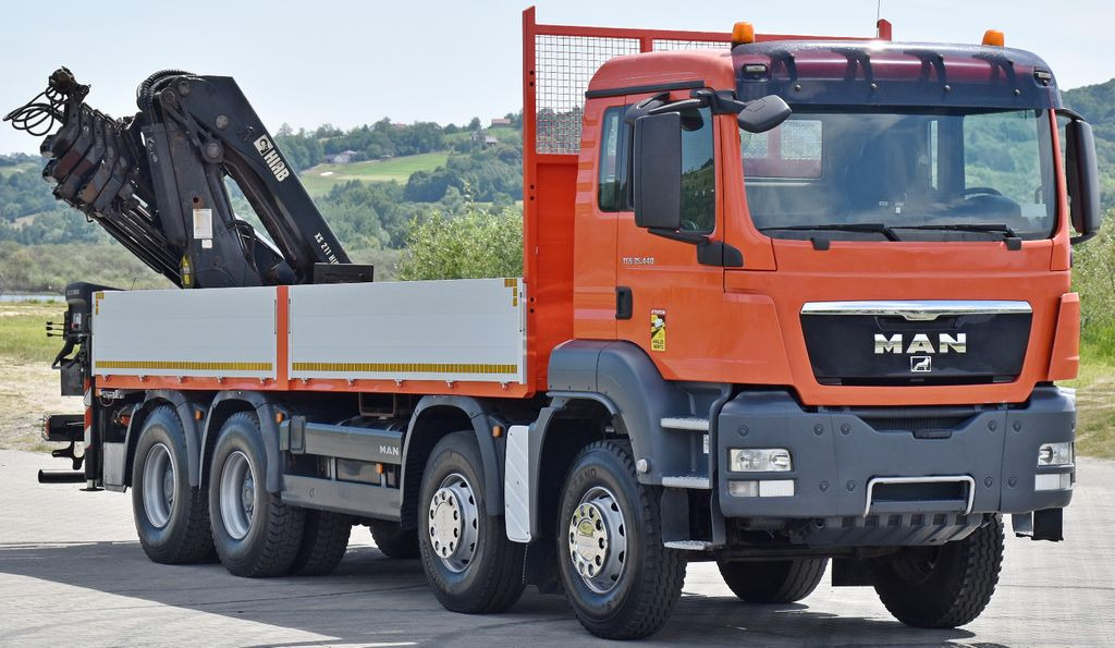 MAN TGS 35.440 * HIAB 211 E-6 HIDUO +FUNK / 8x4 MAN TGS 35.440 * HIAB 211 E-6 HIDUO +FUNK / 8x4 - Auto s hydraulickou rukou, Valníkový/ Plošinový nákladný automobil: obrázok 3 MAN TGS 35.440 * HIAB 211 E-6 HIDUO +FUNK / 8x4 MAN TGS 35.440 * HIAB 211 E-6 HIDUO +FUNK / 8x4 - Auto s hydraulickou rukou, Valníkový/ Plošinový nákladný automobil: obrázok 3