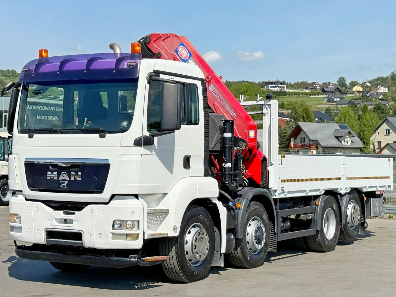 MAN TGS 35.440* KIPPER 6,00m * HMF 4220 K6/FUNK* 8x4 - Auto s hydraulickou rukou: obrázok 4 MAN TGS 35.440* KIPPER 6,00m * HMF 4220 K6/FUNK* 8x4 - Auto s hydraulickou rukou: obrázok 4