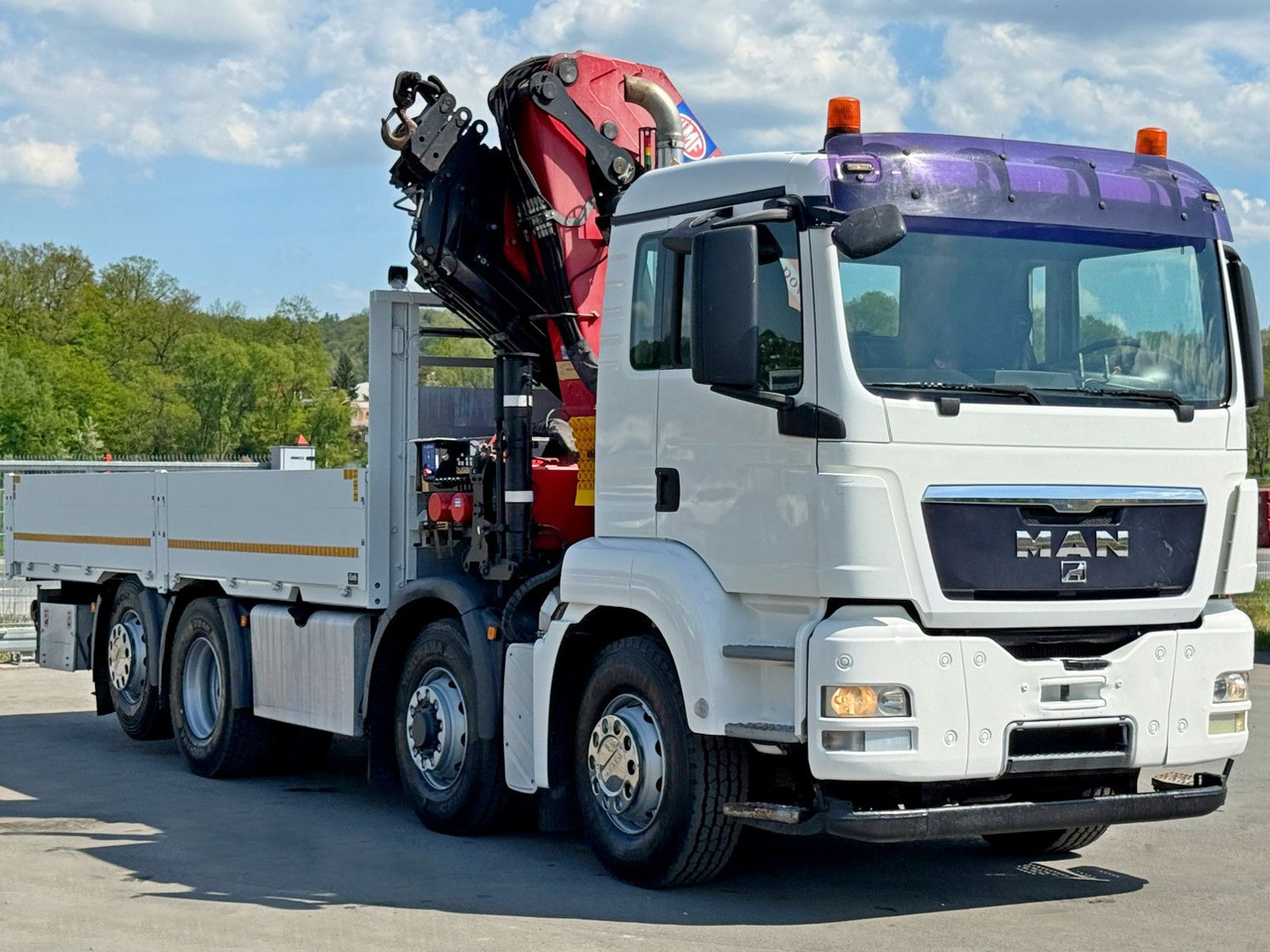MAN TGS 35.440* KIPPER 6,00m * HMF 4220 K6/FUNK* 8x4 - Auto s hydraulickou rukou: obrázok 3 MAN TGS 35.440* KIPPER 6,00m * HMF 4220 K6/FUNK* 8x4 - Auto s hydraulickou rukou: obrázok 3