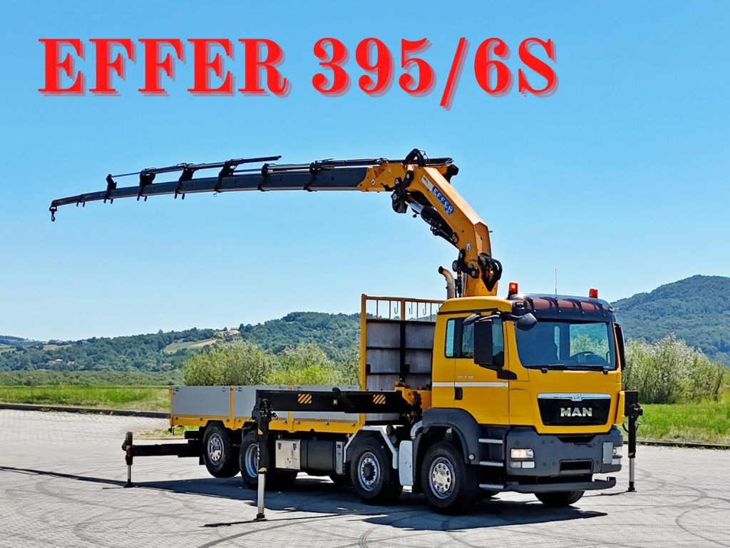 MAN TGS 35.480 * EFFER 395/6S + FUNK / 8x4 - Auto s hydraulickou rukou: obrázok 1 MAN TGS 35.480 * EFFER 395/6S + FUNK / 8x4 - Auto s hydraulickou rukou: obrázok 1