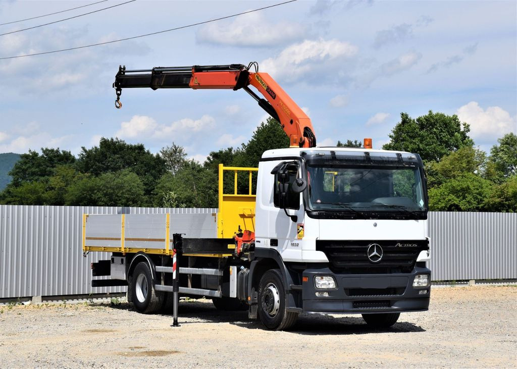 Mercedes-Benz ACTROS 1832 PRITSCHE 6,70m * PK 15500*TOPZUSTAND - Auto s hydraulickou rukou: obrázok 1 Mercedes-Benz ACTROS 1832 PRITSCHE 6,70m * PK 15500*TOPZUSTAND - Auto s hydraulickou rukou: obrázok 1