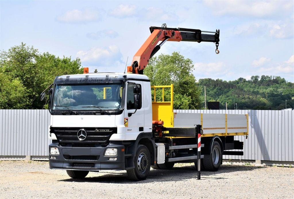 Mercedes-Benz ACTROS 1832 PRITSCHE 6,70m * PK 15500*TOPZUSTAND - Auto s hydraulickou rukou: obrázok 2 Mercedes-Benz ACTROS 1832 PRITSCHE 6,70m * PK 15500*TOPZUSTAND - Auto s hydraulickou rukou: obrázok 2