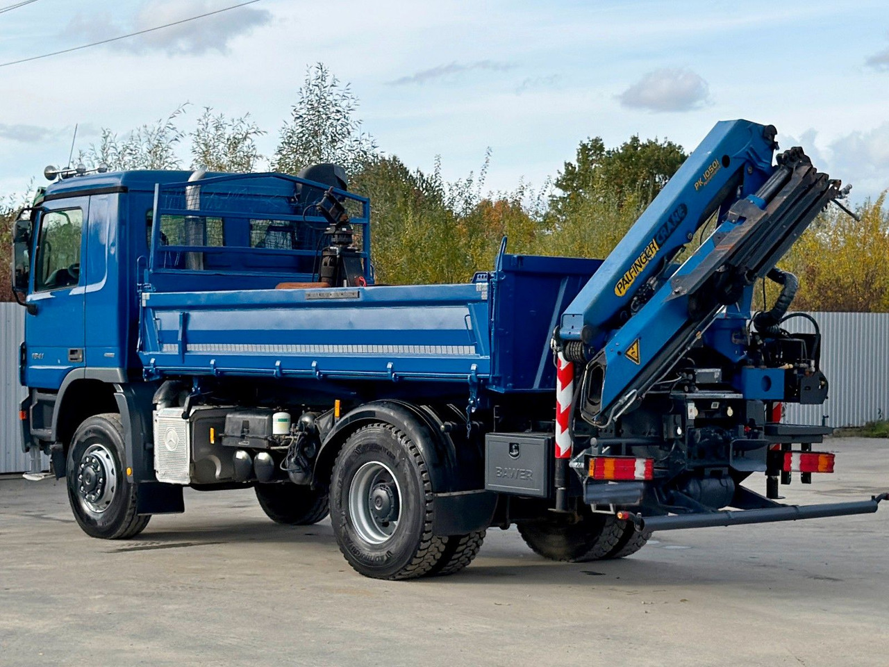 Auto s hydraulickou rukou Mercedes-Benz ACTROS 1841 * PK 10501 + FUNK * TOP * 4x4: obrázok 6