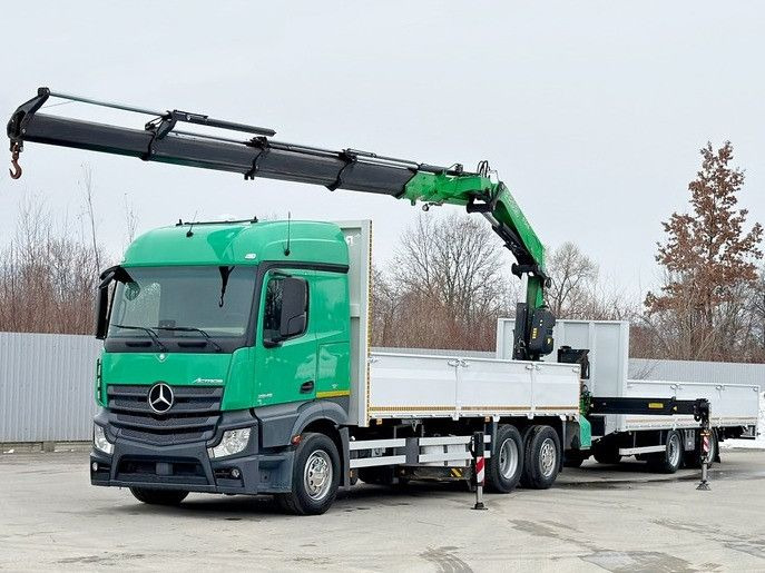 Mercedes-Benz ACTROS 2645 * FASSI F345.24 XE + FUNK + Anhänger - Auto s hydraulickou rukou: obrázok 2 Mercedes-Benz ACTROS 2645 * FASSI F345.24 XE + FUNK + Anhänger - Auto s hydraulickou rukou: obrázok 2