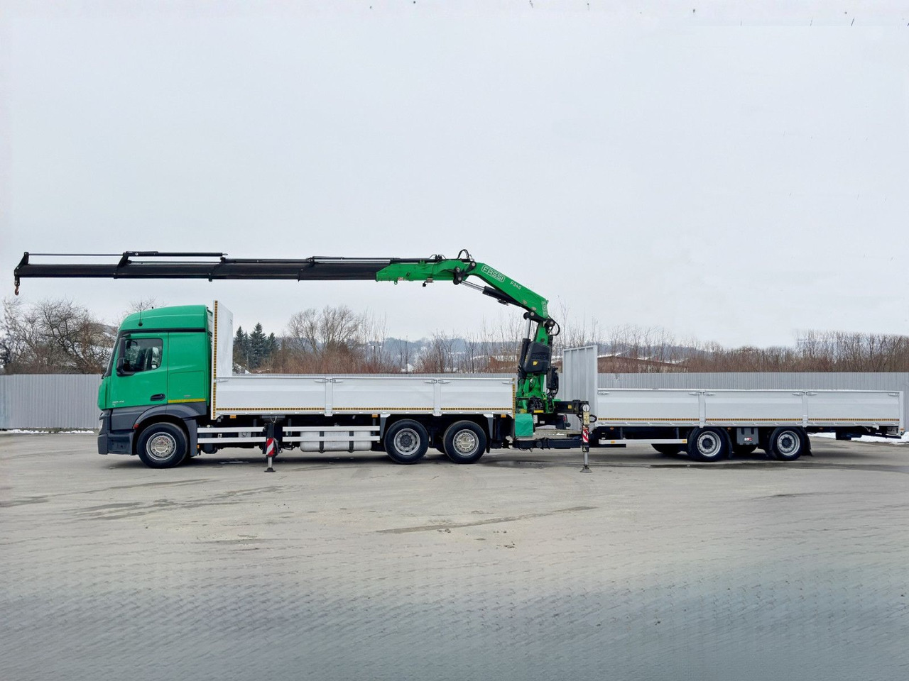 Mercedes-Benz ACTROS 2645 * FASSI F345.24 XE + FUNK + Anhänger - Auto s hydraulickou rukou: obrázok 5 Mercedes-Benz ACTROS 2645 * FASSI F345.24 XE + FUNK + Anhänger - Auto s hydraulickou rukou: obrázok 5