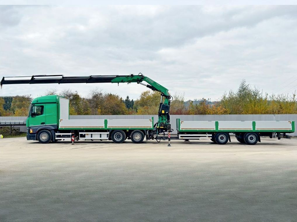 Mercedes-Benz ACTROS 2645* FASSI F345 RA 2.4/FUNK+Anhänger - Auto s hydraulickou rukou: obrázok 5 Mercedes-Benz ACTROS 2645* FASSI F345 RA 2.4/FUNK+Anhänger - Auto s hydraulickou rukou: obrázok 5