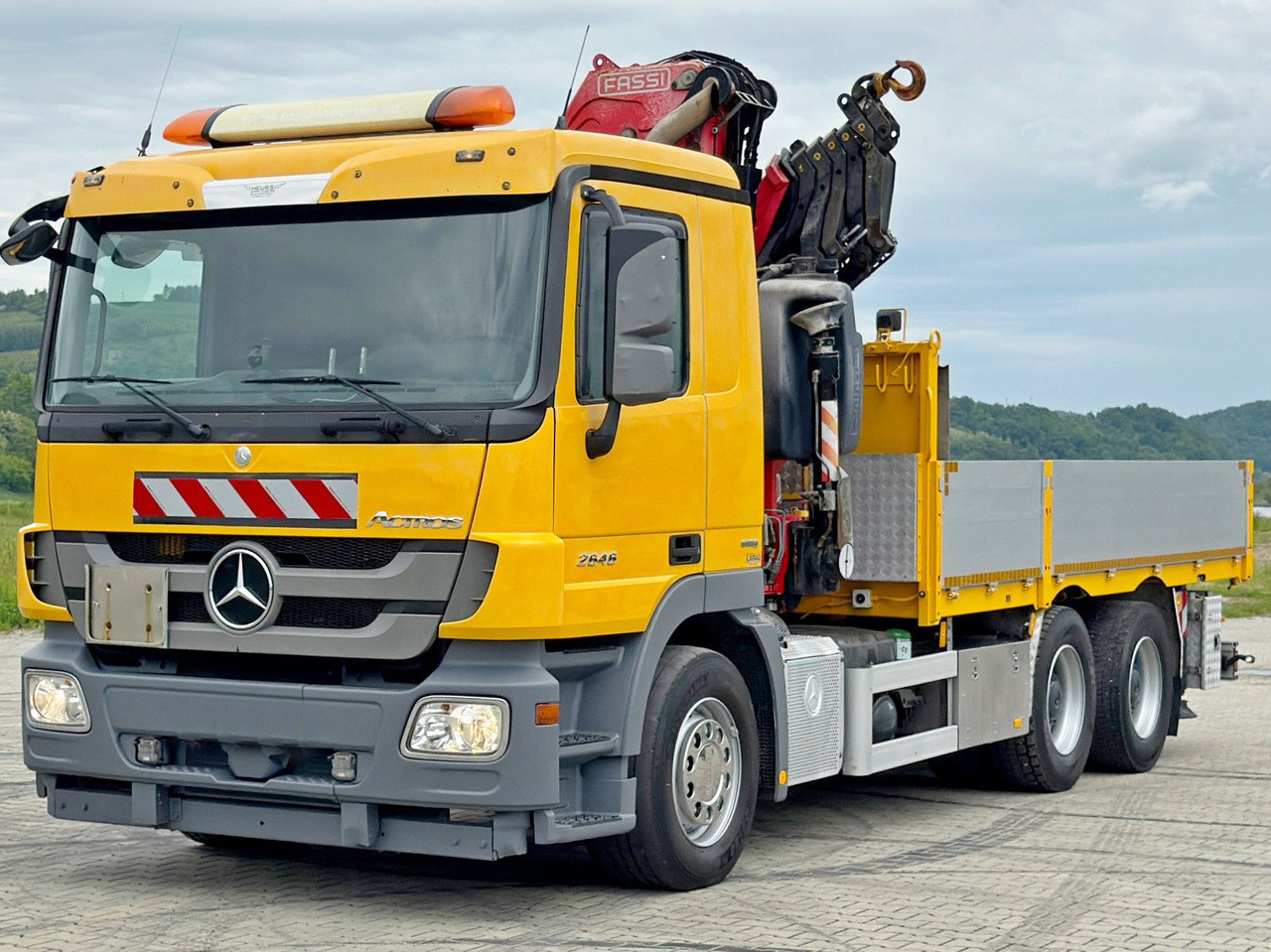 Mercedes-Benz ACTROS 2646 * FASSI F365AXP.26 + FUNK * 6x4 - Auto s hydraulickou rukou: obrázok 4 Mercedes-Benz ACTROS 2646 * FASSI F365AXP.26 + FUNK * 6x4 - Auto s hydraulickou rukou: obrázok 4