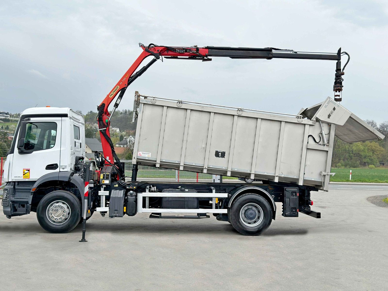 Mercedes-Benz AROCS 1830* KIPPER 5,00m * PK 7.501 SLD A + FUNK - Sklápač, Auto s hydraulickou rukou: obrázok 5 Mercedes-Benz AROCS 1830* KIPPER 5,00m * PK 7.501 SLD A + FUNK - Sklápač, Auto s hydraulickou rukou: obrázok 5
