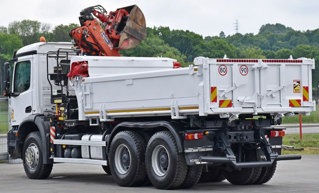 Auto s hydraulickou rukou, Sklápač Mercedes-Benz AROCS 2635* FASSI F165AZ.0.22 + FUNK * 6x4: obrázok 8