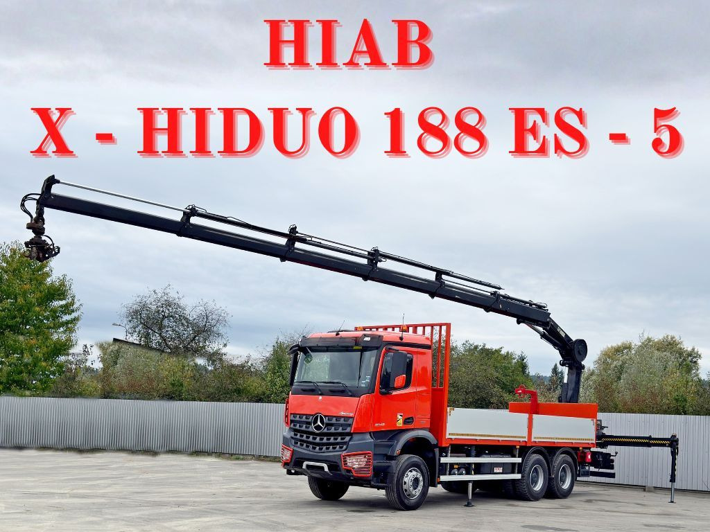 Mercedes-Benz AROCS 2643 *HIAB X-HIDUO 188 ES-5/FUNK * 6x4 - Auto s hydraulickou rukou: obrázok 1 Mercedes-Benz AROCS 2643 *HIAB X-HIDUO 188 ES-5/FUNK * 6x4 - Auto s hydraulickou rukou: obrázok 1