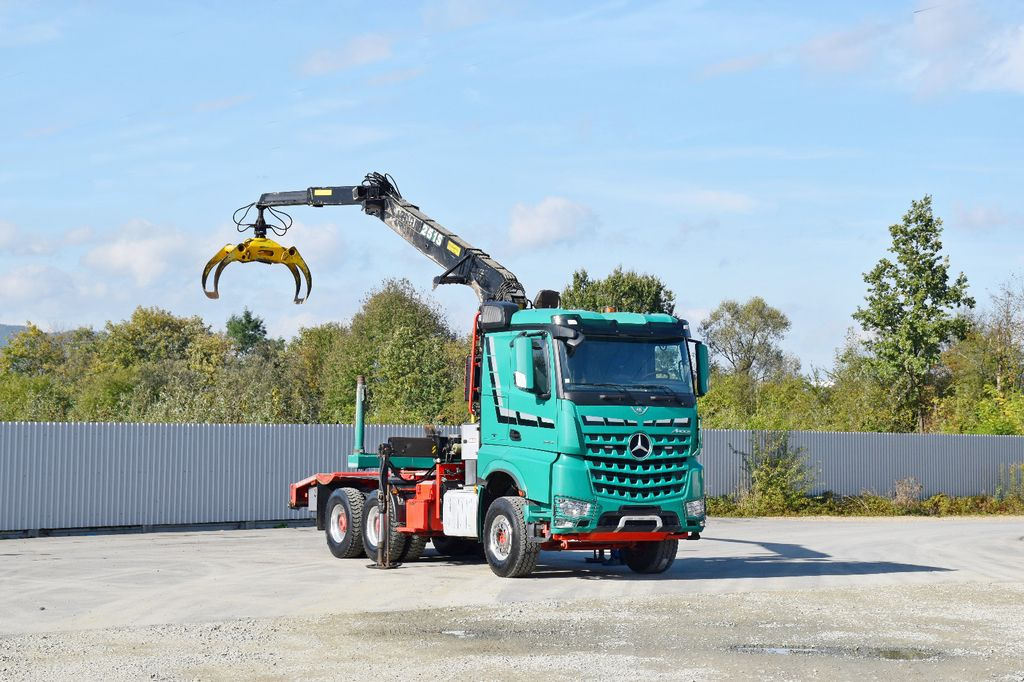 Mercedes-Benz AROCS 3363 *HOLZTRANSPORTER * LOGLIFT 251S /6x4 - Nákladné vozidlo na prepravu dreva, Auto s hydraulickou rukou: obrázok 2 Mercedes-Benz AROCS 3363 *HOLZTRANSPORTER * LOGLIFT 251S /6x4 - Nákladné vozidlo na prepravu dreva, Auto s hydraulickou rukou: obrázok 2